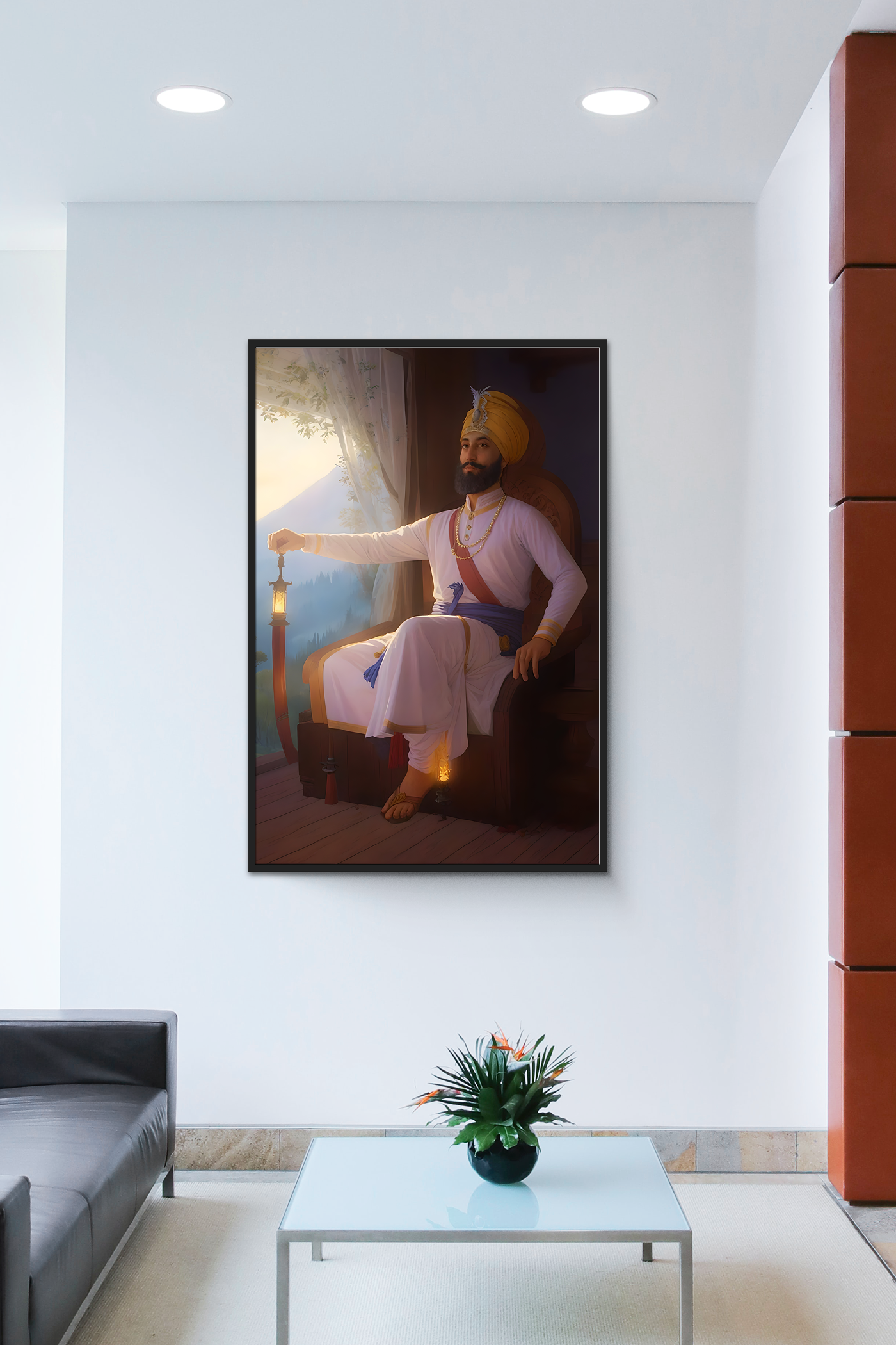 Guru Gobind Singh Ji Portrait, Anandpur Sahib